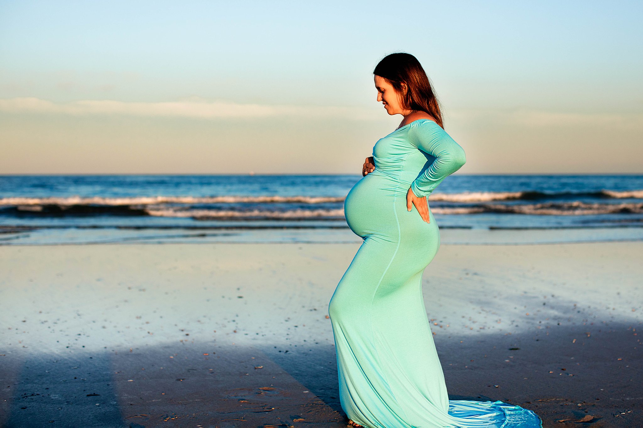 maternity session in ocean city, New Jersey